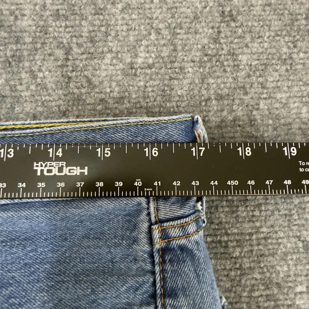 Levis 505 Regular Fit Straight Leg Jeans Medium Wash Blue Size W34 L30